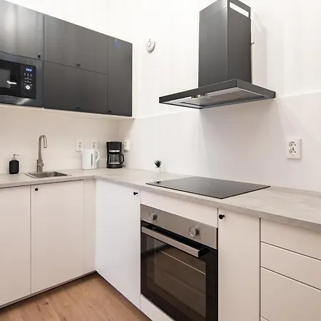 - Large - Modern At River Apartment Budapest